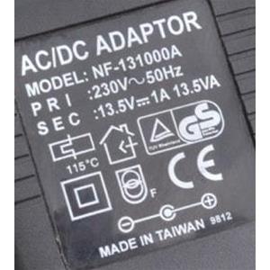 Alimentatore non stabilizzato 13,5V 1A